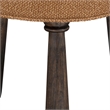Pemberly Row Upholstered Contemporary Accent Golden Brown Boucle Stool