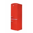 Pemberly Row 10.7 cu. ft. Bottom Mount Retro Refrigerator in Red