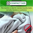 Pemberly Row All-in-one Washer Dryer Ventless 15lbs 110V 1400RPM+Pedestal