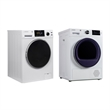 Pemberly Row Washer 1.9cf 110V + 20lbs Heat Pump Dryer 3.7cf 110V