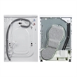 Pemberly Row Washer 1.9cf 110V + 20lbs Heat Pump Dryer 3.7cf 110V