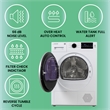 Pemberly Row Washer 1.9cf 110V + 20lbs Heat Pump Dryer 3.7cf 110V