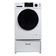 Pemberly Row All-in-one Washer Dryer Ventless 15lbs 110V 1400RPM+Pedestal
