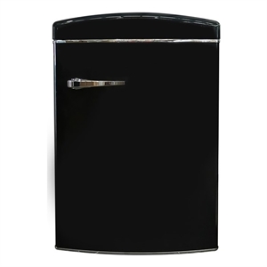Pemberly Row 3.2 cu. ft. Convertible Refrigerator-Freezer Frost Free in Black