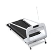 Pemberly Row Small/Medium Dogs Adjustable Speed w/ Incline Pet Treadmill - White