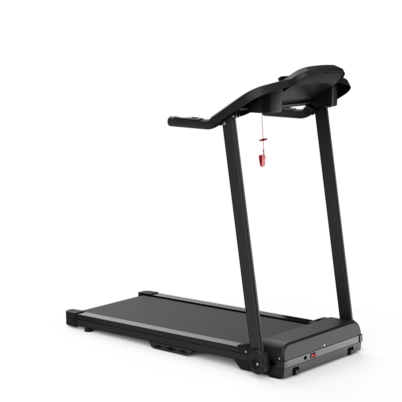 Pemberly Row 2.5HP Electric Folding Treadmill for Home Gym in Black