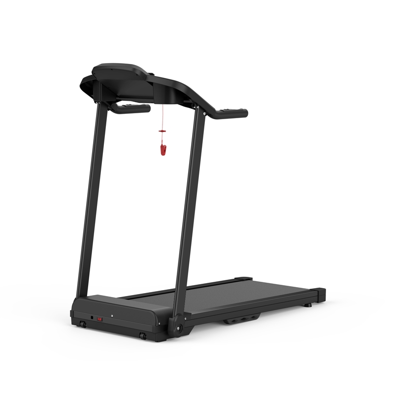 Pemberly Row 2.5HP Electric Folding Treadmill for Home Gym in Black