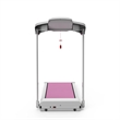 Pemberly Row 2.5HP Electric Folding Treadmill for Home Gym in Pink