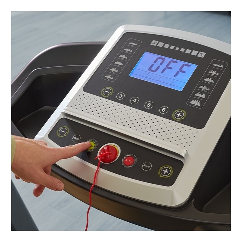 Pemberly Row 12 Programs Portable Electric 3.5HP Treadmill for Home in Green