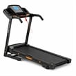 Pemberly Row 3.5HP Orange Folding Treadmill with Incline & APP Control for Home