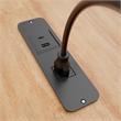Pemberly Row 120V USB-A & USB-C PD Power Station with Extension Cord in Black