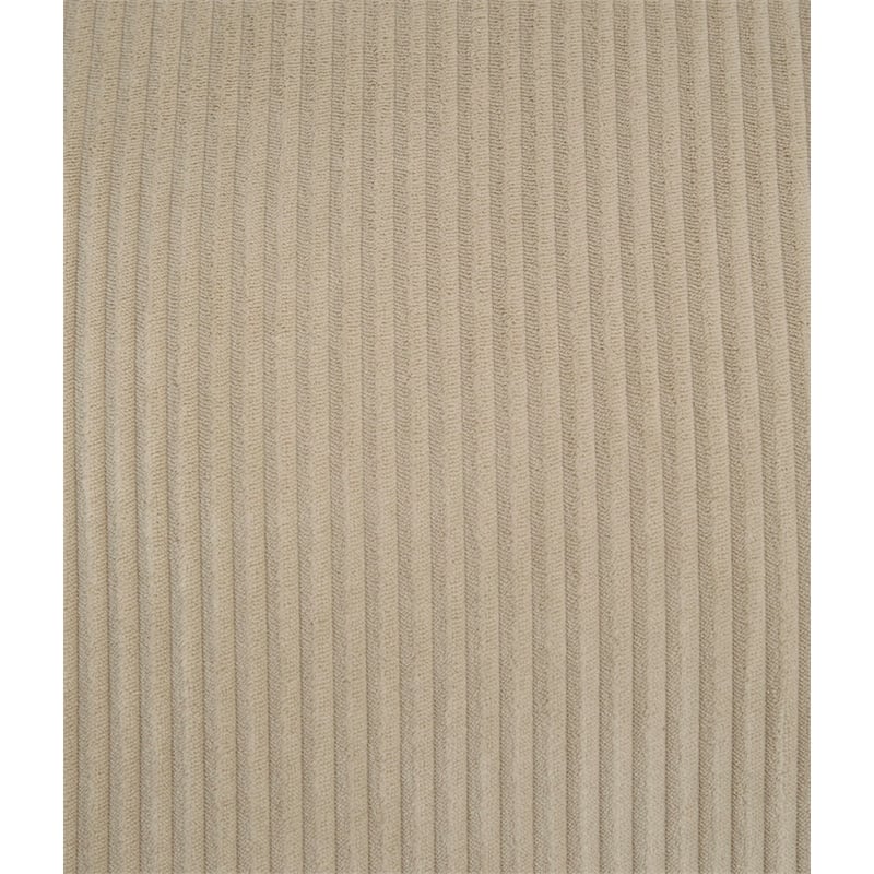 Pemberly Row Contemporary Polyester Upholstered Sand Swivel Chair