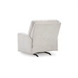 Pemberly Row Contemporary Polyester Upholstered Stone Recliner