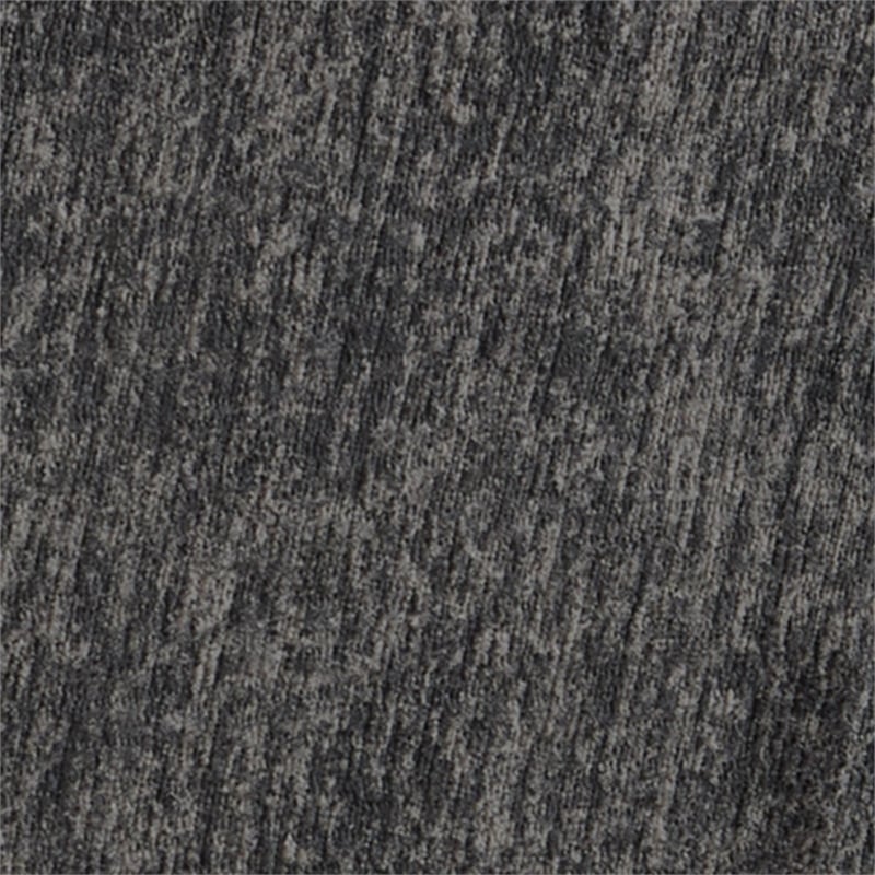 Pemberly Row Contemporary Polyester Dark Gray Rocker Recliner