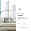 Pemberly Row Contemporary Polyester Upholstered Beige Finish Sofa