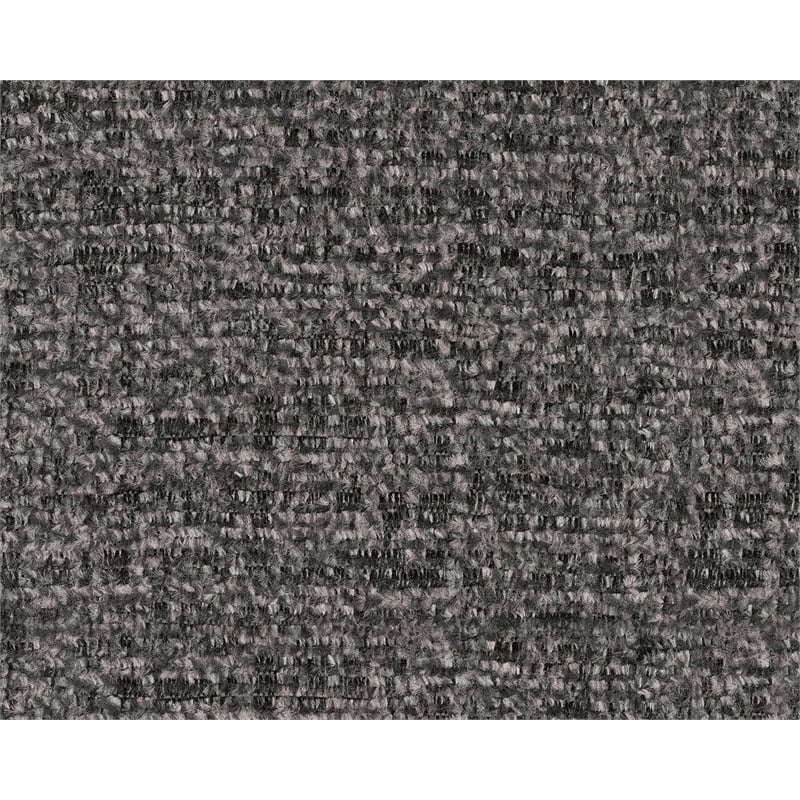 Pemberly Row Contemporary Polyester Charcoal Reclining Loveseat
