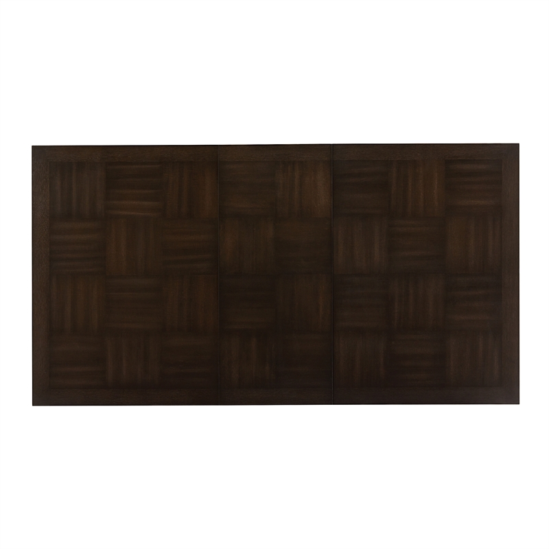 Pemberly Row 5-Piece Contemporary Wood and MDF Board Dining Set in Espresso