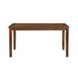 Pemberly Row 7-Piece Modern Wood and Fabric Veneer Dining Set in Cherry