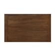 Pemberly Row 7-Piece Modern Wood and Fabric Veneer Dining Set in Cherry