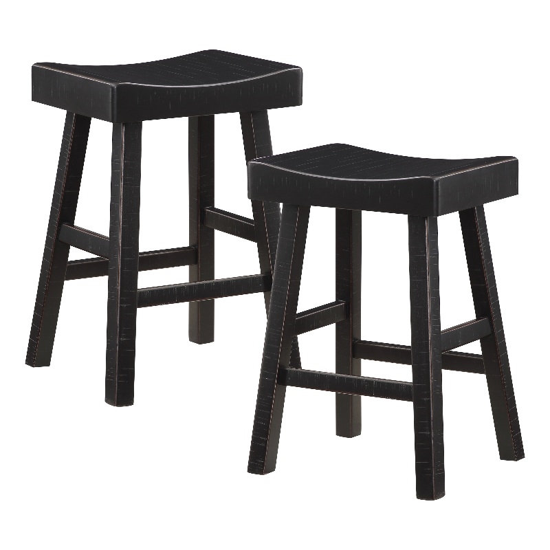 Pemberly Row Transitional Solid Wood 24