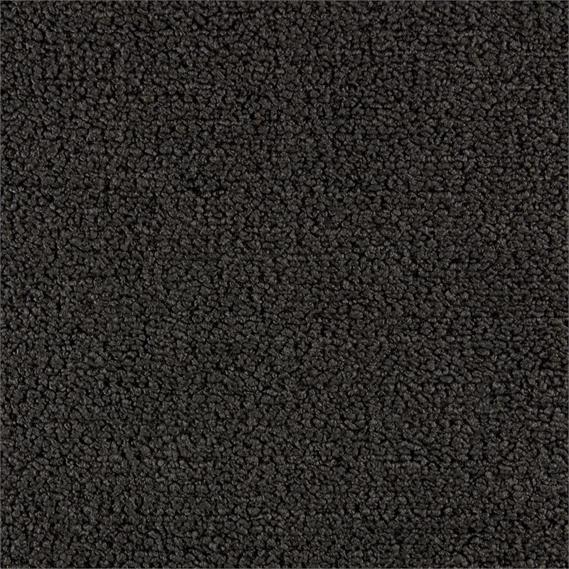 Pemberly Row Mid-Century Fabric Upholstered Accent Chair in Charcoal