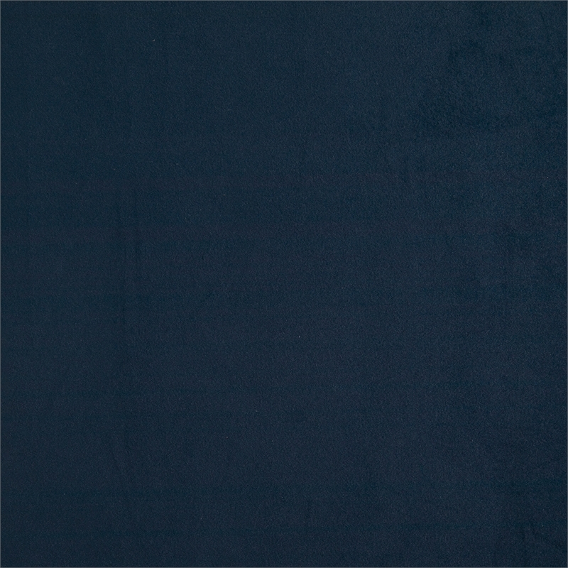 Pemberly Row Contemporary Velvet Accent Chair in Navy Finish