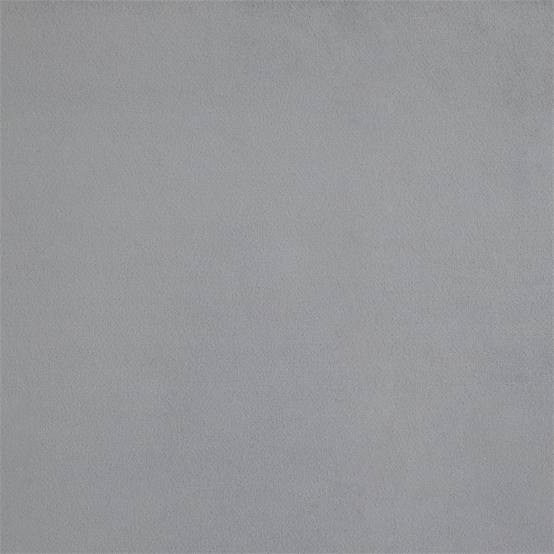 Pemberly Row Contemporary Velvet Accent Chair in Gray Finish