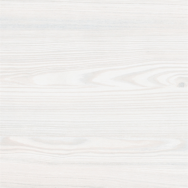 Pemberly Row Farmhouse Asian Hardwood Twin Bed in White Finish
