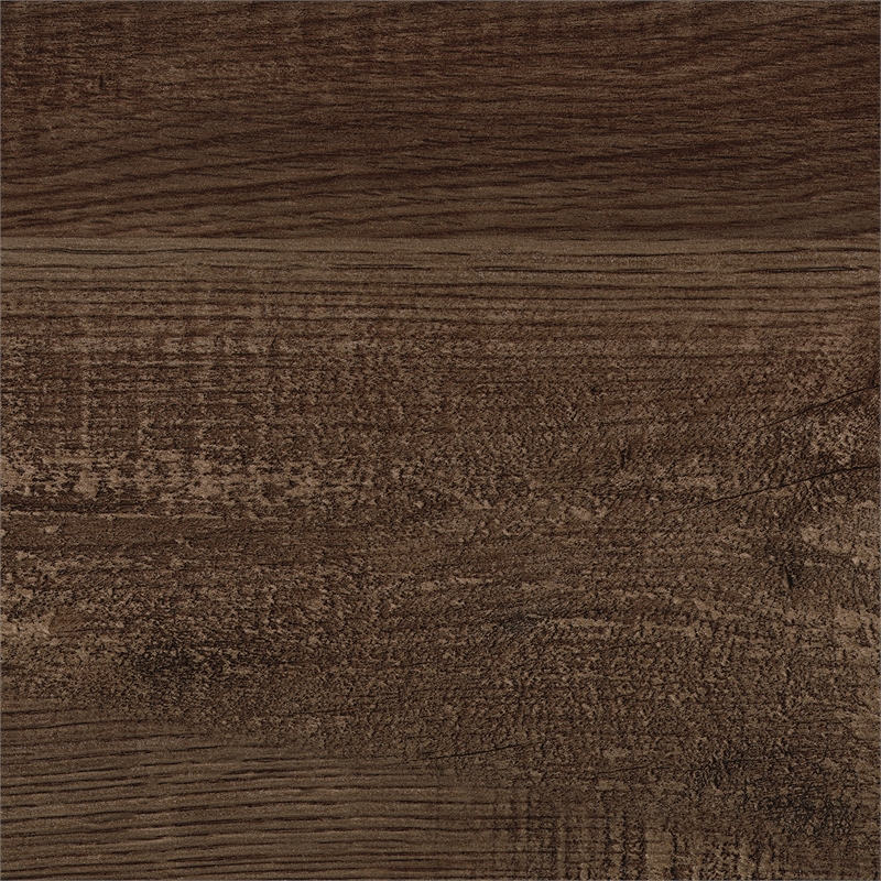 Pemberly Row Farmhouse Asian Hardwood Twin Bed in Rustic Brown