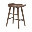Pemberly Row Traditional Acacia Counter Height Stool in Brown
