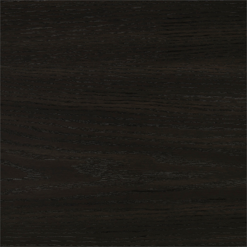 Pemberly Row Contemporary Solid Wood Dining Table in Ebony Finish