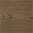 Pemberly Row Contemporary Solid Wood End Table in Brown Finish