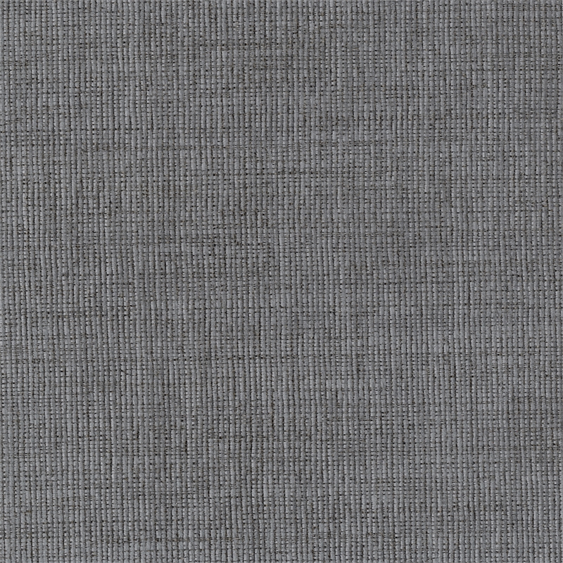 Pemberly Row Chenille Accent Chair in Gray and Pascal Brown finish