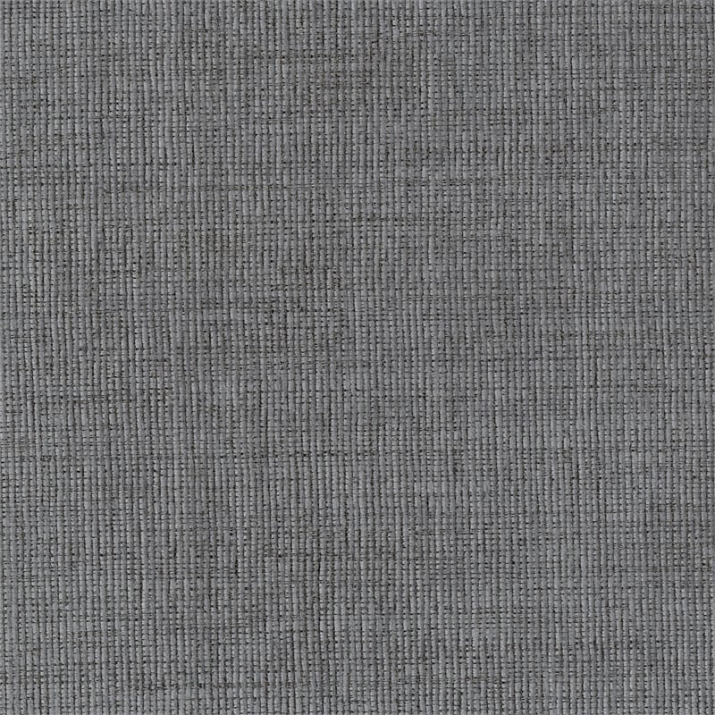 Pemberly Row Chenille Accent Chair in Gray and Natural finish