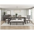 Pemberly Row Contemporary Textured Dining Arm Chair - Set of 2 in Beige