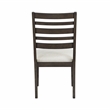 Pemberly Row Contemporary Textured Dining Side Chair - Set of 2 in Beige