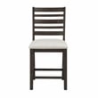 Pemberly Row Textured Counter Height Chair - Set of 2 in Beige