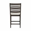 Pemberly Row Textured Counter Height Chair - Set of 2 in Beige