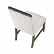 Pemberly Row Contemporary Textured Dining Side Chair - Set of 2 in Beige