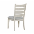 Pemberly Row Traditional Textured Dining Side Chair - Set of 2 in Gray