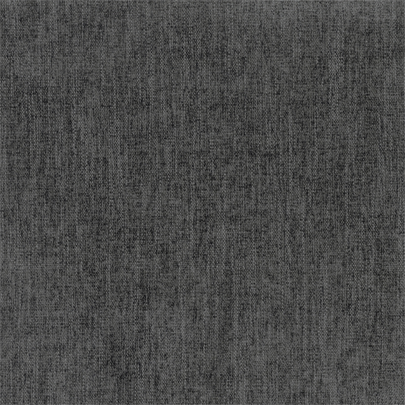 Pemberly Row Contemporary Textured Fabric Accent Chair in Charcoal