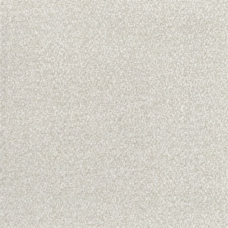 Pemberly Row Contemporary Boucle Swivel Chair in Beige Finish