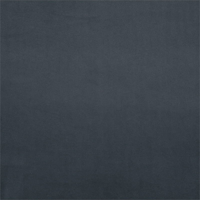 Pemberly Row Contemporary Velvet Accent Chair in Dark Gray Finish