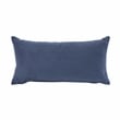 Pemberly Row Contemporary Corduroy Accent Chair in Blue Finish