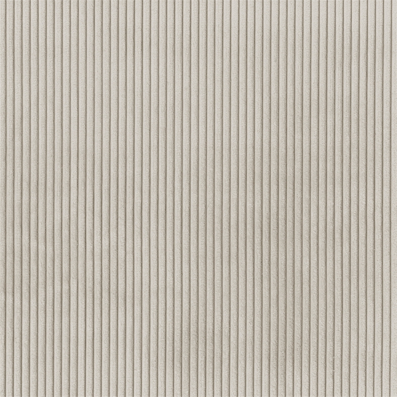 Pemberly Row Contemporary Corduroy Accent Chair in Taupe Finish