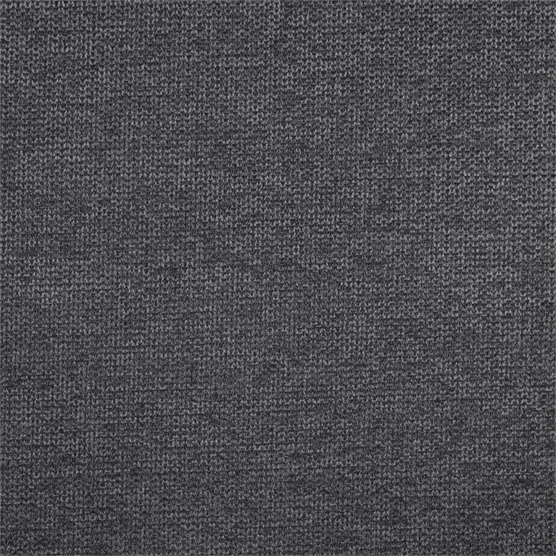 Pemberly Row Contemporary Chenille Accent Chair in Dark Gray