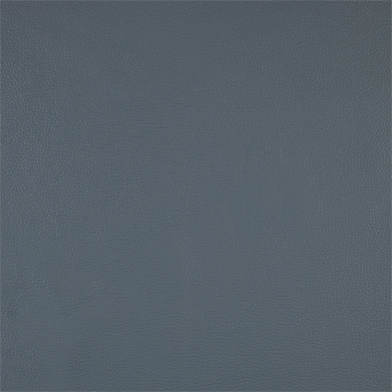 Pemberly Row Contemporary Leather Accent Chair in Blue Finish