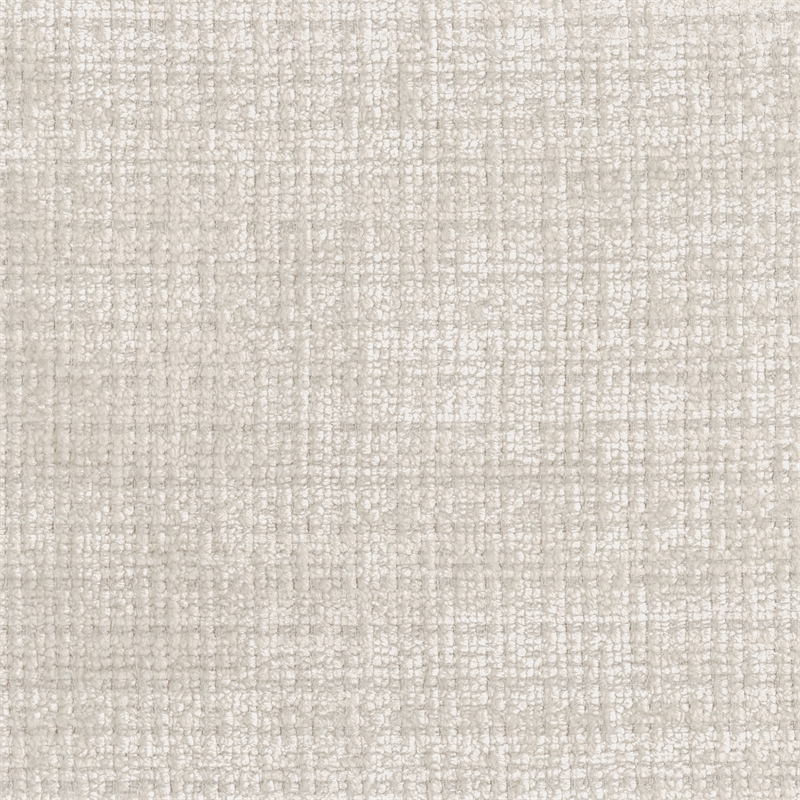 Pemberly Row Contemporary Chenille Swivel Chair with Ottoman in Beige