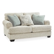 Pemberly Row Set of 3 Polyester Sofa & Loveseat & Armchair in Beige