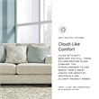 Pemberly Row Set of 3 Polyester Sofa & Loveseat & Armchair in Beige